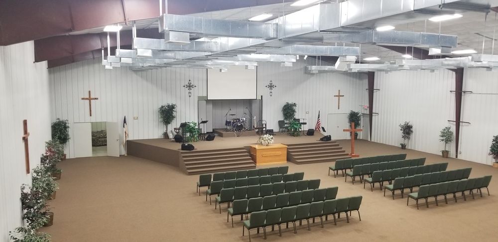 Church Campus with Industrial Buildings and Development Acreage: 767 Us Hwy 64 E, Conway, AR 72032